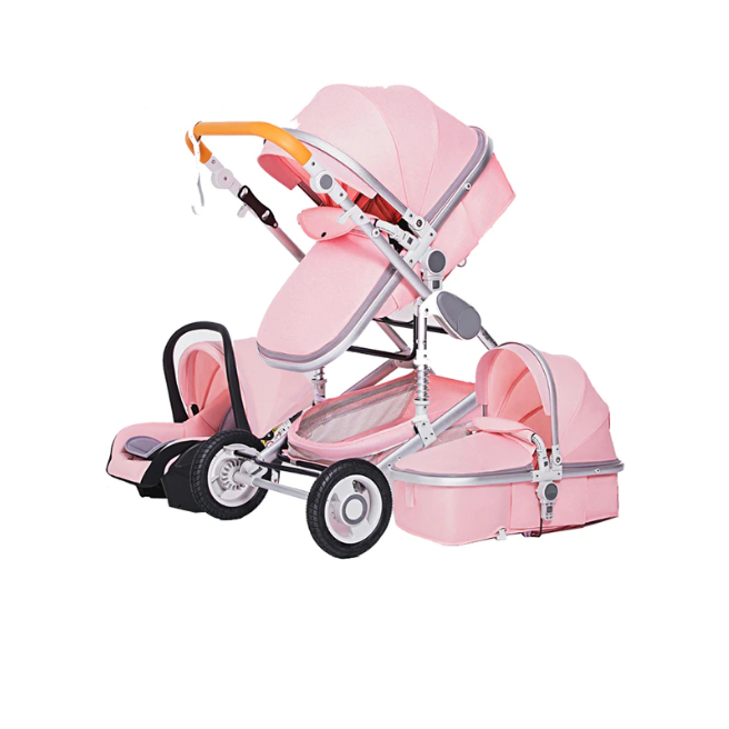 High Landscape Baby Stroller 3 in 1 With Car Seat